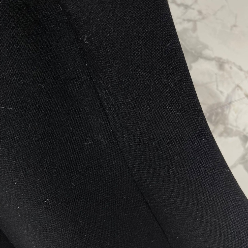 Saint Laurent Black Strapless Feather-Trim Sheath Dress - Picture 8 of 9